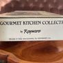 Vintage Boxed Rayware The Gourmet Kitchen Italian Glass Avocado Image 4