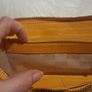 Fabulous yellow leather Michael Kors bag and wallet with gold hardware Image 10