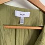 Next ladies pea green blouse Image 4