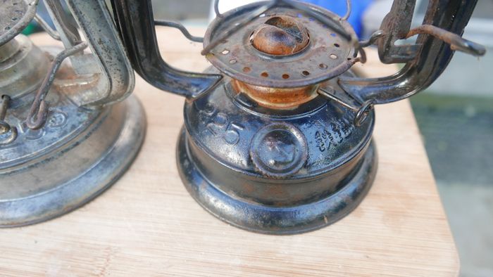 Paraffin Storm Lanterns (garden decoration)