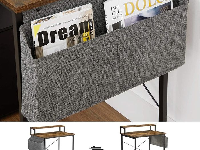 Desk, Computer Desk with Monitor Stand