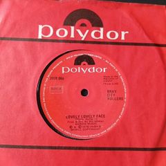 Lovely Lovely Face 7" vinyl single Irish pressing The Bray City Rollers