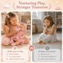 Realistic Reborn Baby Dolls with Two Outfits - 18 Inch Lifelike Weighted Newborn Baby Doll, Vinyl Limbs & Soft Cloth Cuddly Body, Hand-Painted Skin, Gift for Kids Girls, Therapy Doll for Elderly Image 5