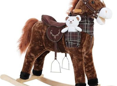 Rocking Horse or Unicorn  Fluffy plush toys