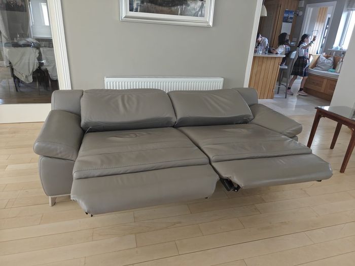 Leather couch