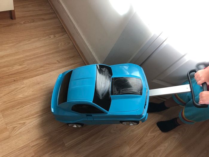Car trolley suitcases for kids