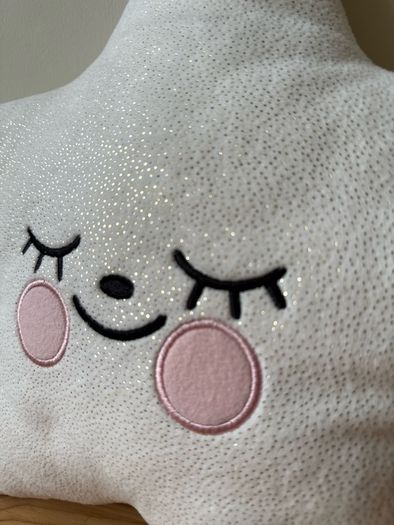 Star Cushion Shaped with cute face