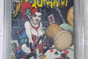 CGC-graded 9.8 copy of Detective Comics #23.2, featuring the 3-D Lenticular (Motion) cover titled "Harley Quinn #1."