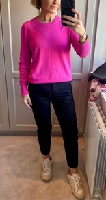Isabel Marant Etoile neon pink sweater