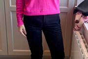 Isabel Marant Etoile neon pink sweater