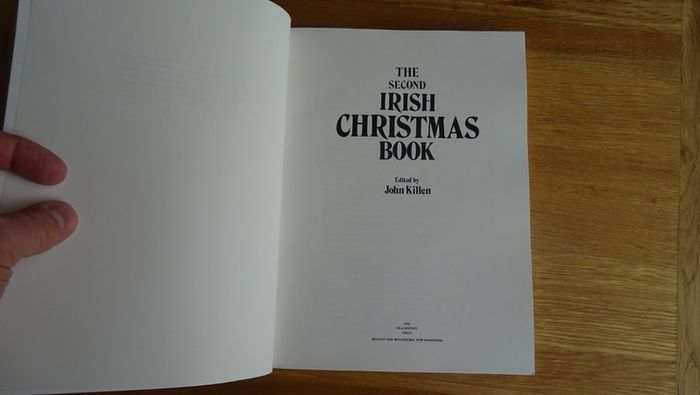 The Second Irish Christmas Book - Edited by John Killen.