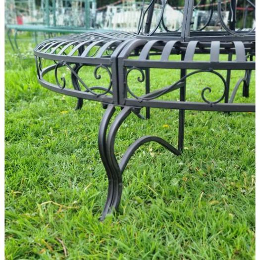 Tree Bench Grey D5672