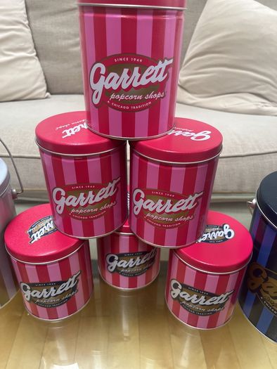 Garrett Popcorn Tins
