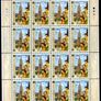 2003 Ireland St Patrick's Day (41c St. Patrick, 50c Cathedral & 57c Parade) Commemorative Stamp Sheetlet Plate 1A1A1A1A Mint Never Hinged (MNH) Image 3