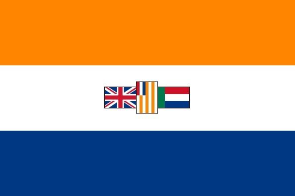 Old South Africa flag 3' x 5' Free post