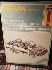 Haynes Nissan/Datsun Sunny Owner Workshop Manual.