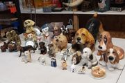 Dog figurines collection