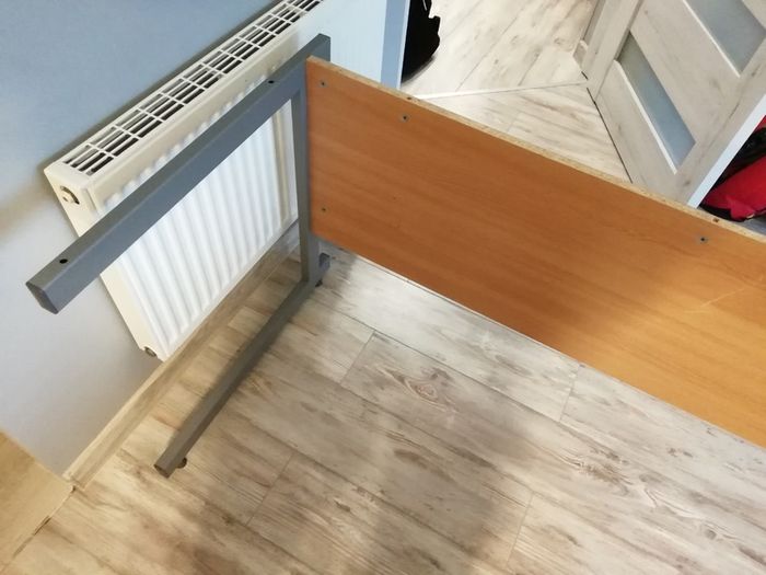 Corner desk frame