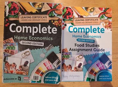 Leaving Cert Home Econmics Book Complete Home Econmics