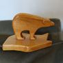 vintage hand carved polar bear Image 4