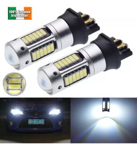 2pcs Xenon White PW24W PWY24W LED Bulbs For Audi BMW VW Daytime Running Lights
