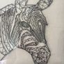 zebra wall art Image 2