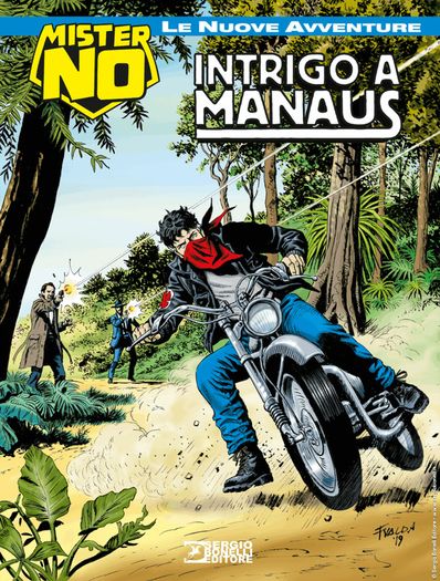 Original Comic Art Page by Fodera Marco  from Mister No issue 7 Intrigo a Manaus
