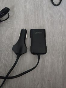 Car QC3.0 usb Adapter front + back seats
