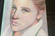 Rare elvis 1980s hardback book free postage
