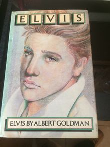 Rare elvis 1980s hardback book free postage