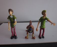 Scooby-Doo and Shaggy Moveable Figures