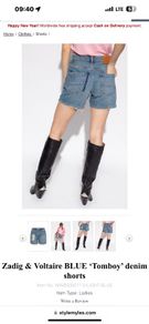 Zadig & Voltaire   Tomboydenim shorts