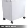 Kitchen Container Ingredient Storage Bin W/ Wheel & Scoop 3 x 6.6 Gal for Commercial Home Storing Rice Flour Corn Soybean Image 4
