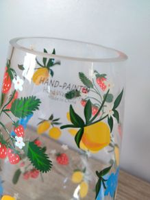 Large Glass Floral Vase