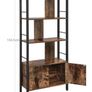 New 4 Tier Industrial Bookcase (Greige) FREE P&P Image 7