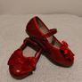 Red Patent Sparkly Glitter Mary Jane Shoes Image 10