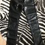 Sisley Faux Leather Trousers Image 2