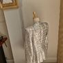 zara silver sequin jacket Image 4