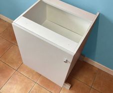White Storage Cabinet | For Kitchen/Utility Room