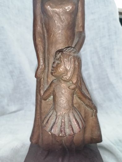 Vintage 1967 Leonardo Art Works "Mother & Daughter"