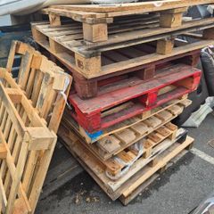 wooden pallets