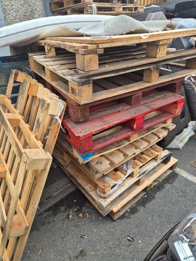 wooden pallets