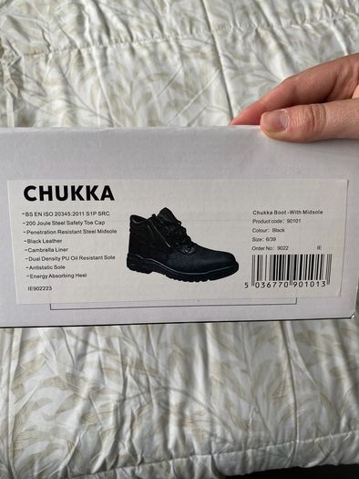 Safety boots size 39 EUR