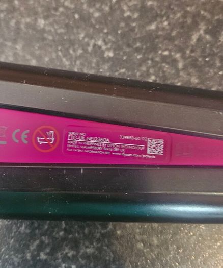 Dyson  hair straightener