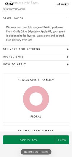 New Kayali Freedom Musk Bouquet Edp 50mls