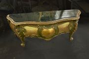 large low console or decorative flat screen tv stand