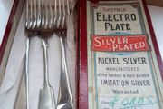 Vintage Silverplated Forks