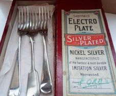 Vintage Silverplated Forks