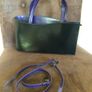 NEW italian leather bag + strap Image 5