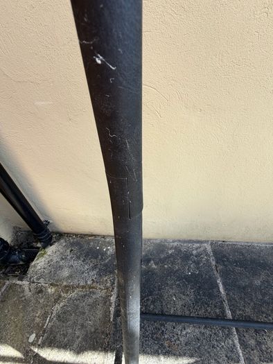 Clothes rail - black - sturdy with wheels